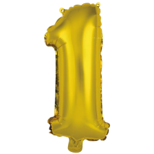 Mini Number 1 Gold
